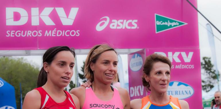 Seis mil corazones solidarios en la carrera de la Mujer en Gijón (VIDEOREPORTAJE DE LUIS SANTIAGO)