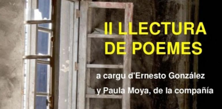 Blimea acueye una llectura de poemes a cargu de la compañía “Con Alevosía Teatro”