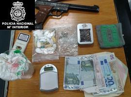 Detenido un presunto traficante de droga en un establecimiento de ocio de El Entrego