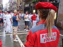 Veloz encierro de los toros de Fuente Ymbro con sólo un contusionado 