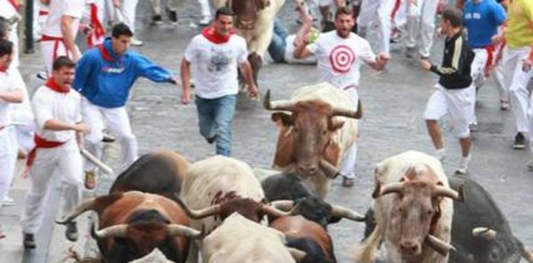 Cinco personas hospitalizadas tras el chupinazo de los Sanfermines 2013 
