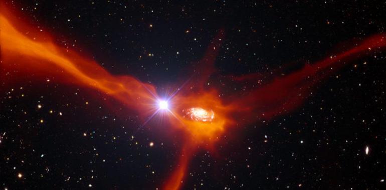  Así se alimenta una galaxia