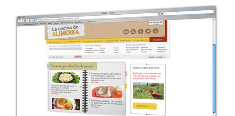 La cocina de Alimerka: Impact5 desarrolla el nuevo portal de recetas de Alimerka 
