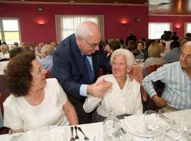 Homenaje al Jubilado Mayor organizado por la Asociación de Pensionistas de Lugones