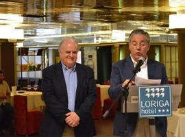 José Antonio Noval rinde homenaje en el Lóriga al rey de la costera