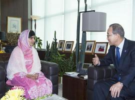 Malala: “Un niño, un maestro, un lápiz y un libro, pueden cambiar el mundo”