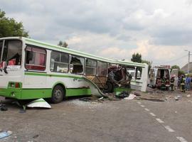 18 muertos en un accidente de autobús en Moscú