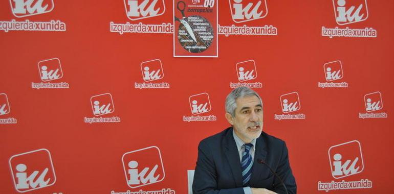 Llamazares denuncia la falta de compromisu del Gobiernu coles infraestructures asturianes
