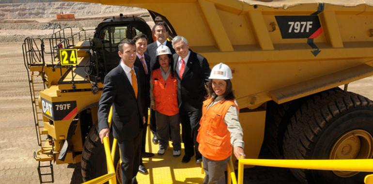 Presidente Piñera valoró el concepto de responsabilidad social de la nueva Minera Esperanza