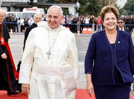 Dilma destaca ante el Papa su discurso común contra la desigualdad
