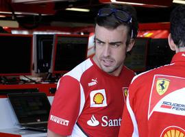 Alonso: \"Sería bueno poder acortar la distancia que nos separa de Vettel antes del parón\"