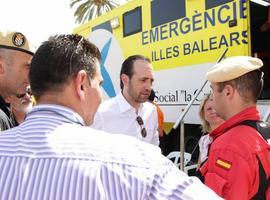 700 personas de Estellencs han sido evacuadas en prevención en el incendio de Andratx