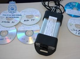 Intervienen equipos falsos de diagnosis de vehículos que podían dañar los sistemas de seguridad