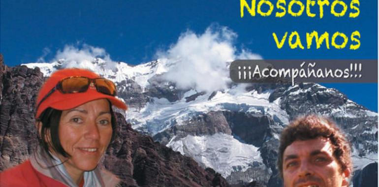 Rosa Fernández e Indalecio Blanco hablan el lunes de la Expedición al Aconcagua en la FIDMA