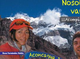 Rosa Fernández e Indalecio Blanco hablan el lunes de la Expedición al Aconcagua en la FIDMA