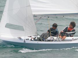 Fran Palacio y Francisco Silvela, campeones de Asturias de Snipe