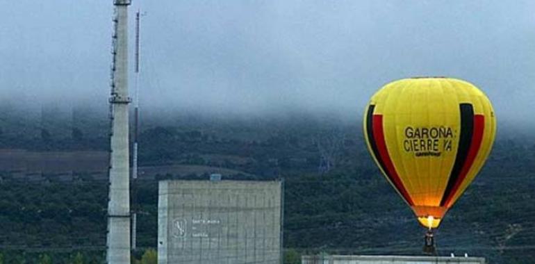 Greenpeace, Ecologistas en Acción y la Confederación General del Trabajo celebran la confirmación del cierre de Garoña en 2013