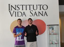 Los jugadores del Oviedo Baloncesto pasaron los reconocimientos médicos