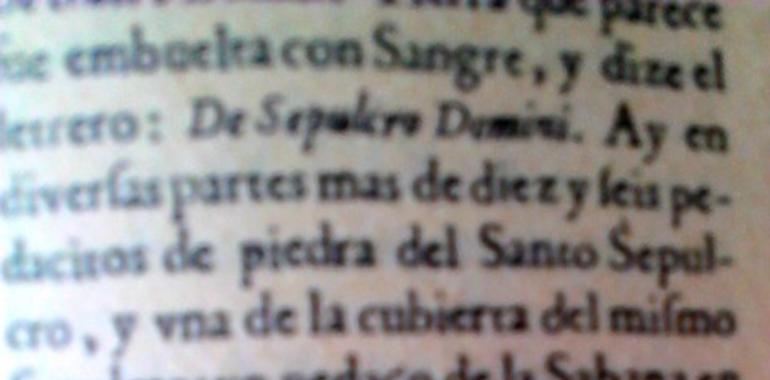 El trozo del manto de Cristo está registrado ya en 1613 por el Padre Carvallo