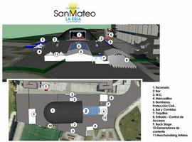 Comienza el montaje del recinto de La Ería para los conciertos de San Mateo 