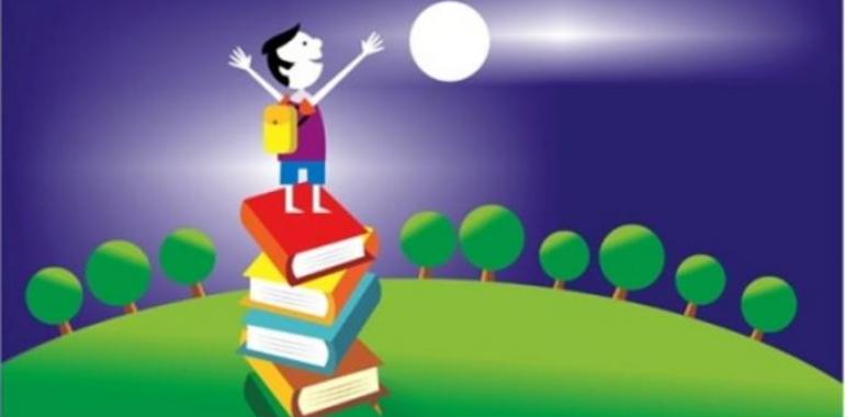 Campaña de reutilización de libros de texto y material escolar en Mieres