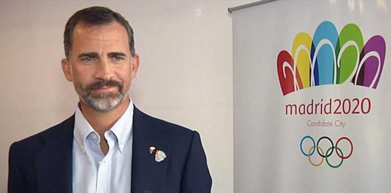 Don Felipe:  "Los Juegos Olímpicos proporcionarían el impulso positivo que necesita España "