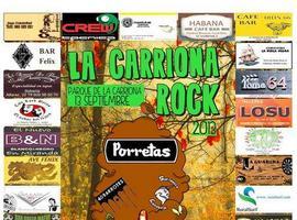 “Sartenazo cerebral”, “40 barrotes”, “Porretas” y “Medea”, cartel del festival “La Carriona Rock”