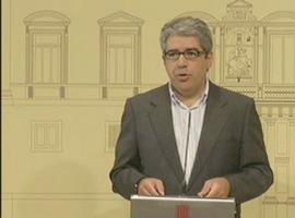 Francesc Homs afirma que la carta de Rajoy no está a la altura de Cámeron ni de Cataluña