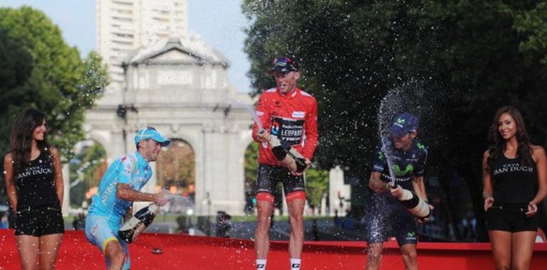 Chris Horner, ganador de la Vuelta a España 2013