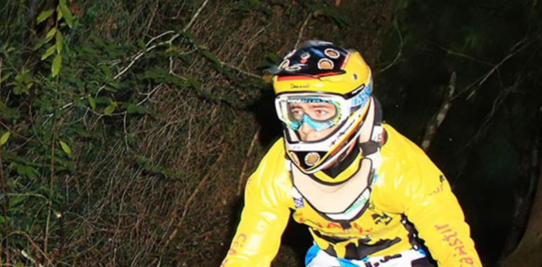 Saúl Martín, vencedor del Open de Asturias de Descenso 2013