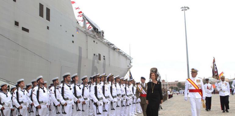 Entrega de la bandera de combate al BPE ‘Juan Carlos I’