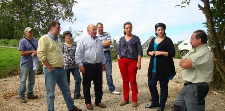 Finaliza la mejora del camino La Pedraya, en Rioseco de Llanes