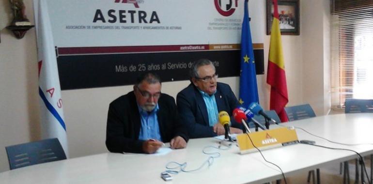 Cesintra y Asetra anuncian la paralización del transporte de carbón desde El Musel en octubre