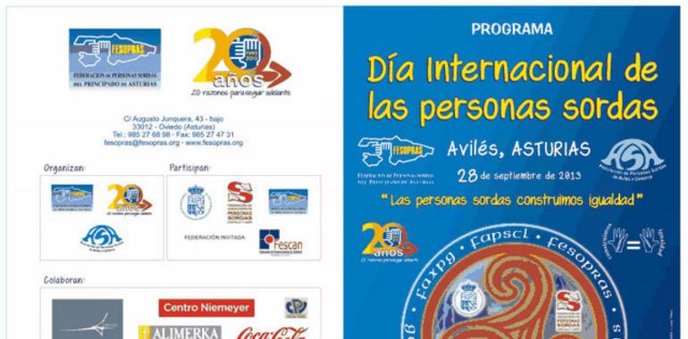 Día Internacional de las Personas Sordas en Avilés