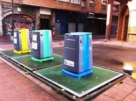 Mieres amplía la red de contenedores de reciclaje