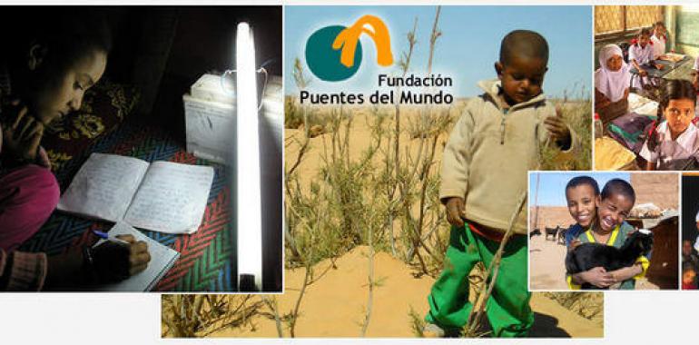Paseo solidario organizado por Puentes del Mundo en el Parque de Invierno 