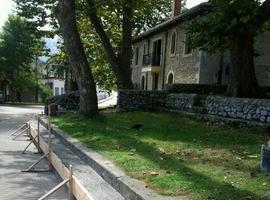 Obras de mejora en la plaza El Convento,  Celorio