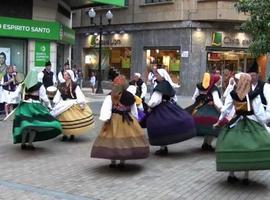El saltón del gochu, el baille más asturianu