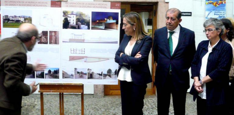 La Muralla de Grao, más guapa que nunca