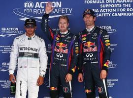 Nueva \pole\ para Vettel