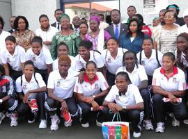 Homenaje a la selección nacional femenina de fútbol de Guinea