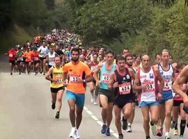 Pedro Calvo y Eva María Braña se imponen en la Carrera del Jurásico