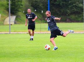 David Alba, Sergio García y Alain ya entrenan con el grupo