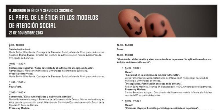 Jornada de Ética y Servicios Sociales en Oviedo