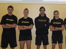 Pablo Abian se entrena en el Centro de Tecnificacion de Bádminton del Principado