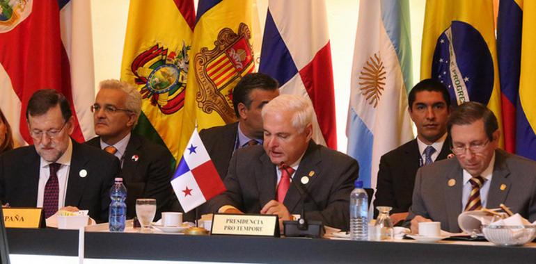 Presidente  Medina interviene en Cumbre SICA-España