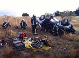 Mujer herida en accidente de tráfico en Majadahonda