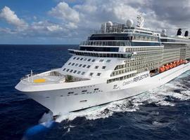 Primera escala del  crucero “Celebrity Infinity” en el Puerto de Gijón