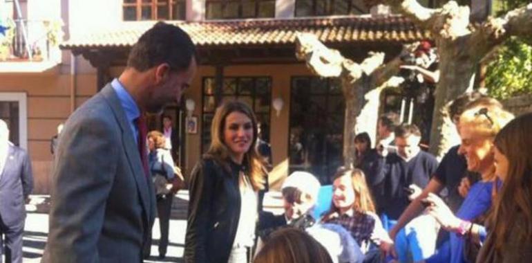 Teverga rebosa cariño hacia los Príncipes