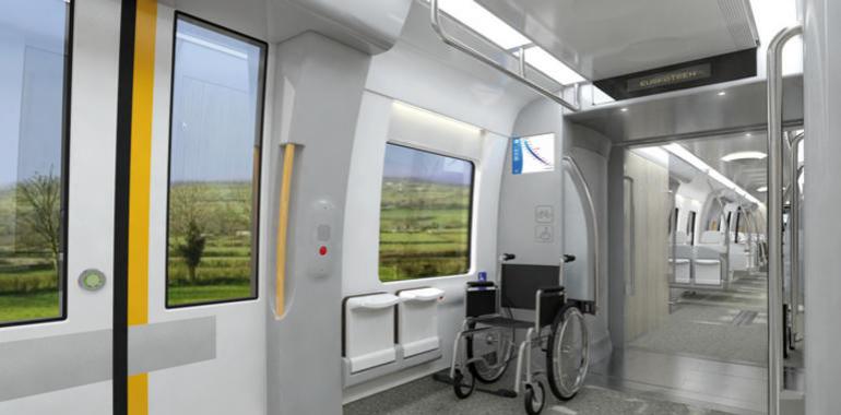 inaugurado el primer viaje de los nuevos trenes de EuskoTren 